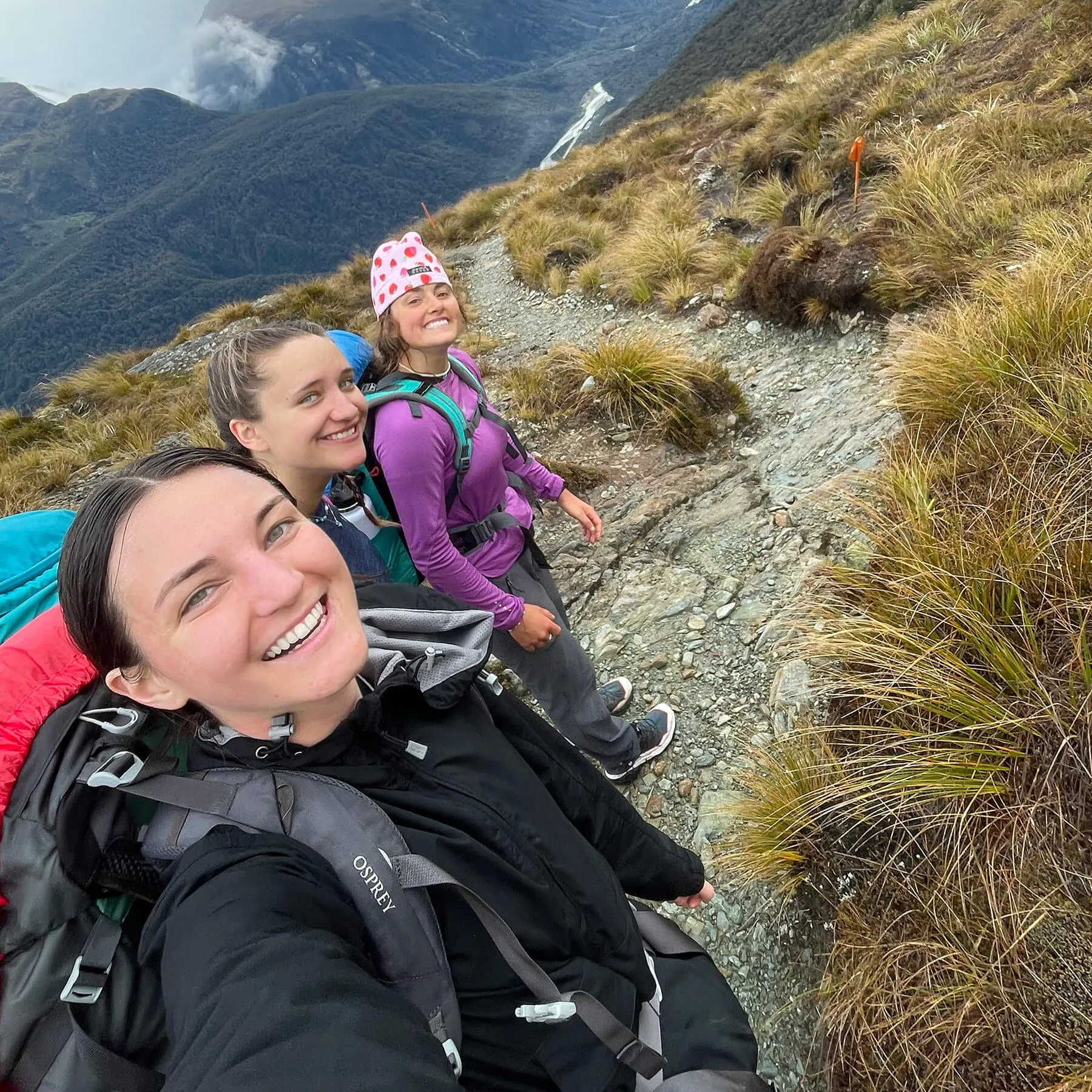 UVM students enjoy a hiking excursion while studying abroad