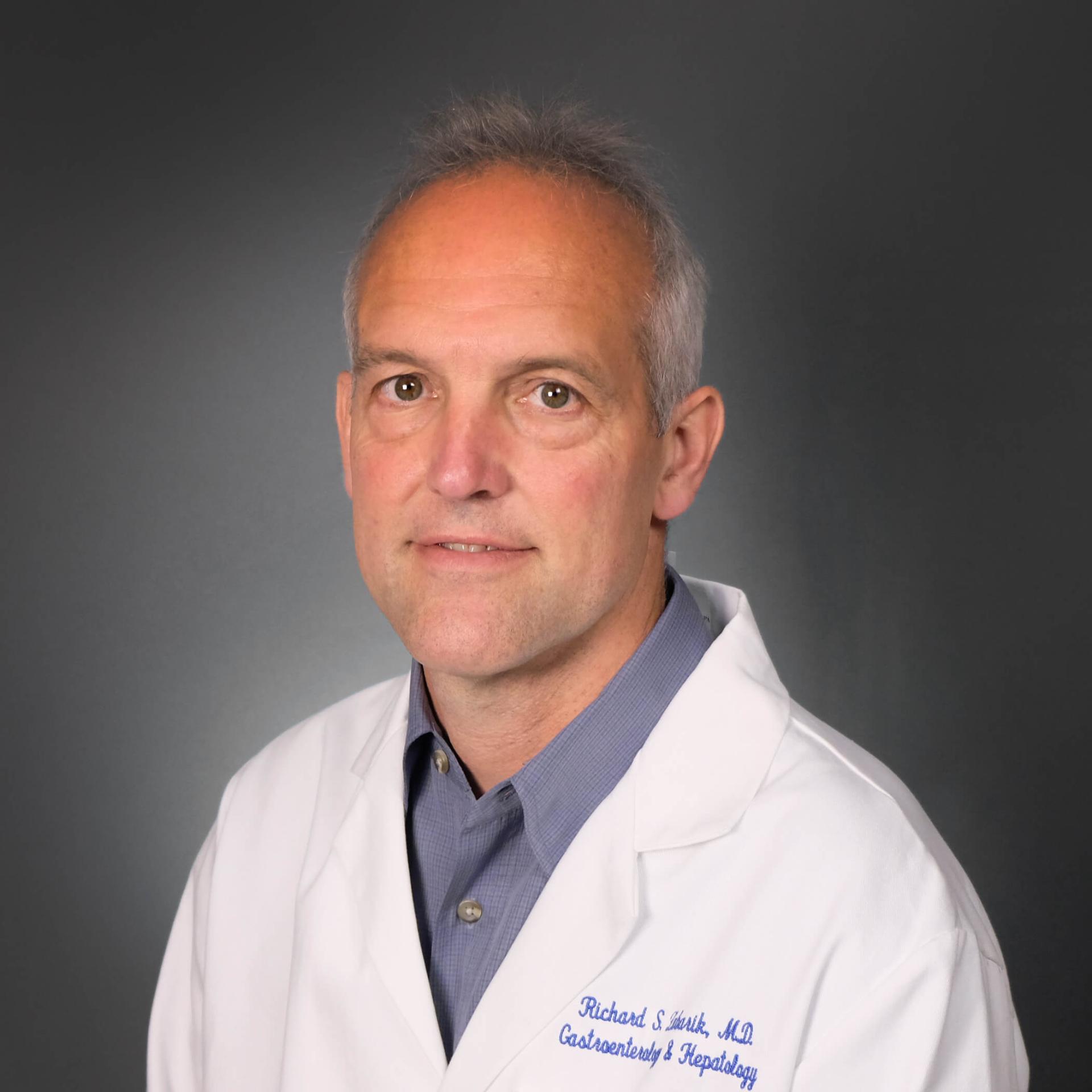 A headshot of Division Chief Dr. Zubarik.