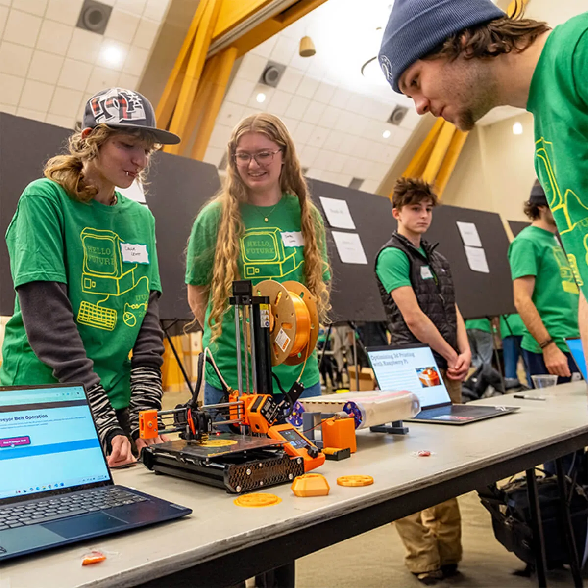 Students share their innovative projects at the 2024 Computer Science Fair