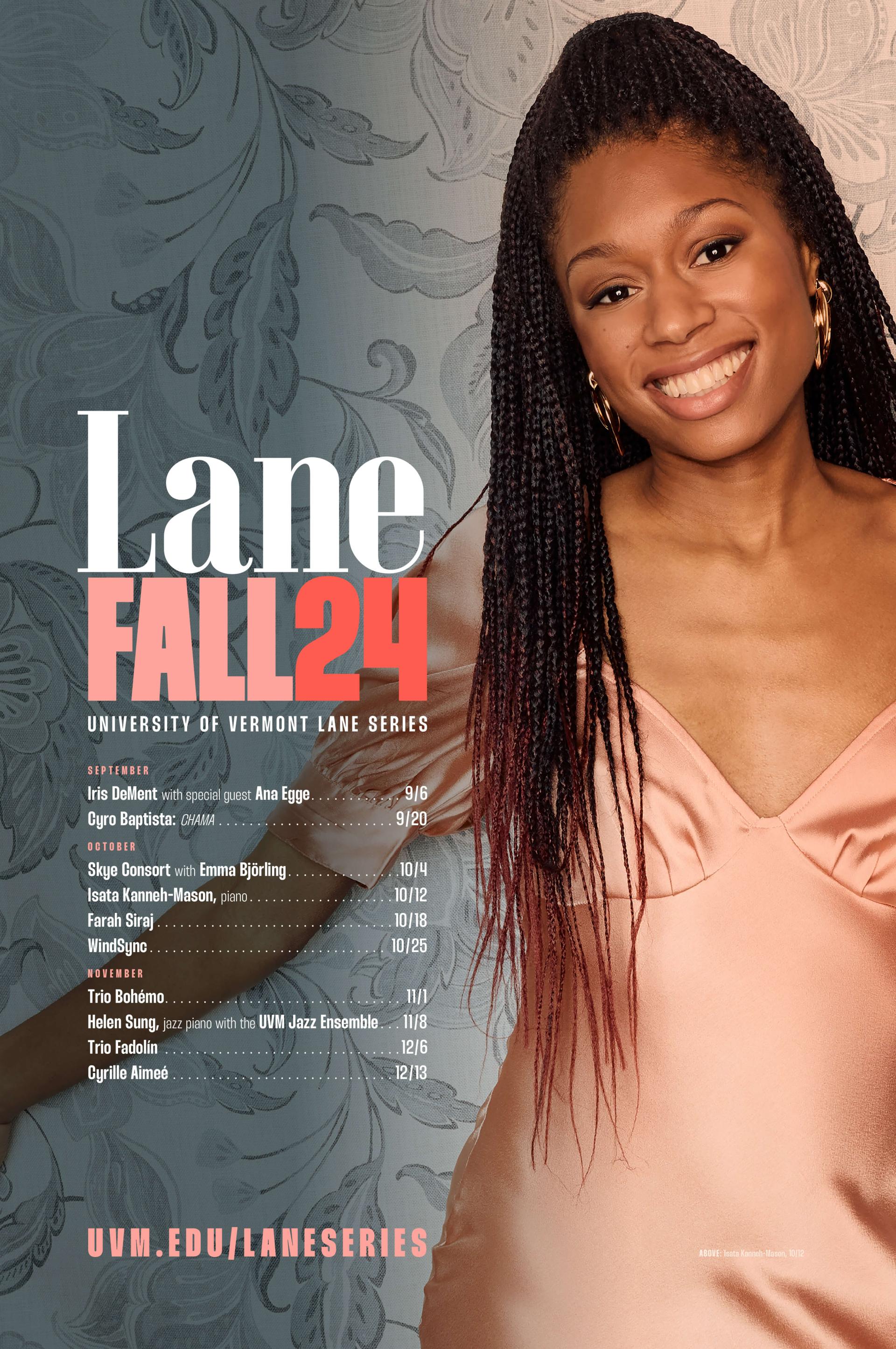 Lane Series Fall 2024 Poster