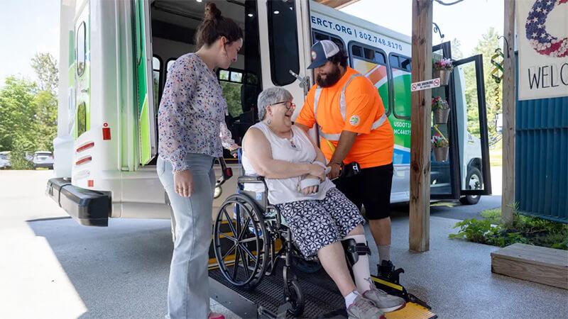 Rural transportation service in Vermont