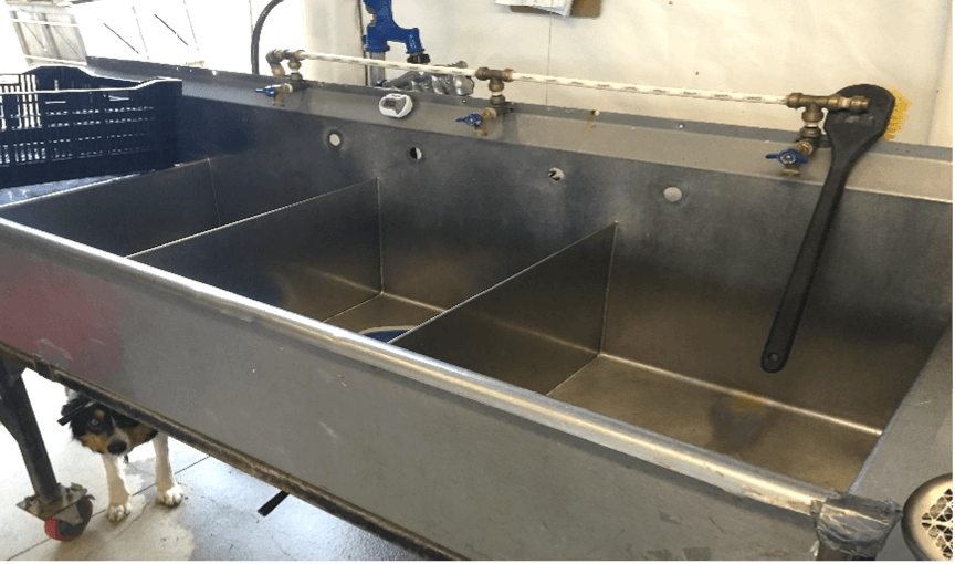 triple sink