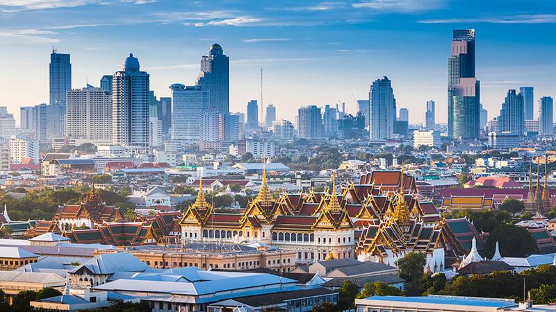 Bangkok skyline