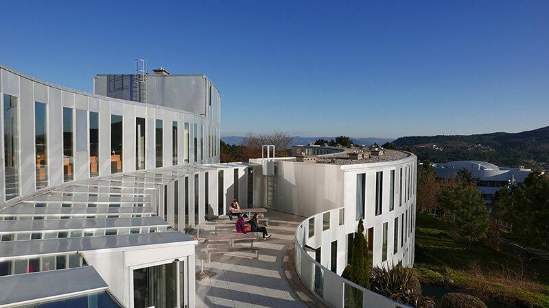 Campus view of Universidad de Vigo