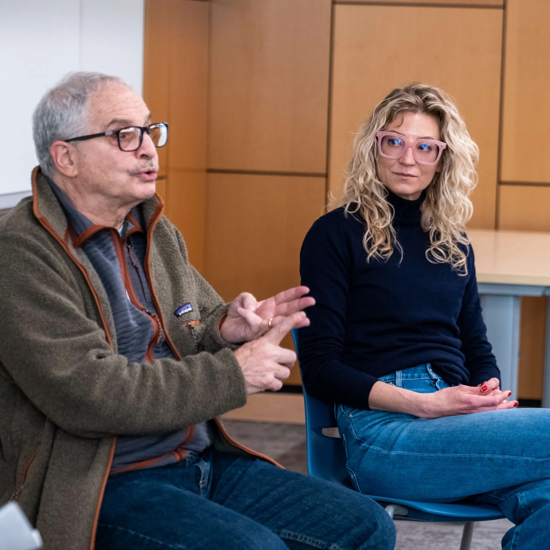 David Kaplan and Rachel Floreani