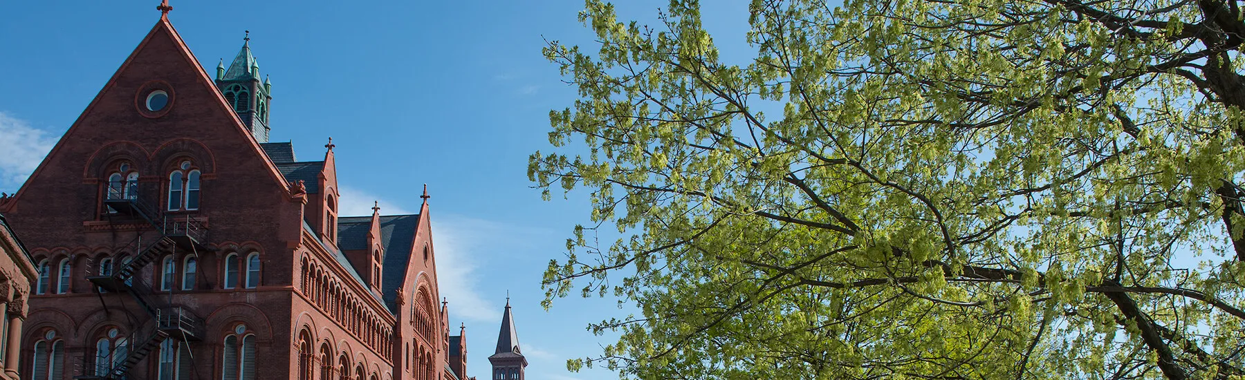 UVM building view