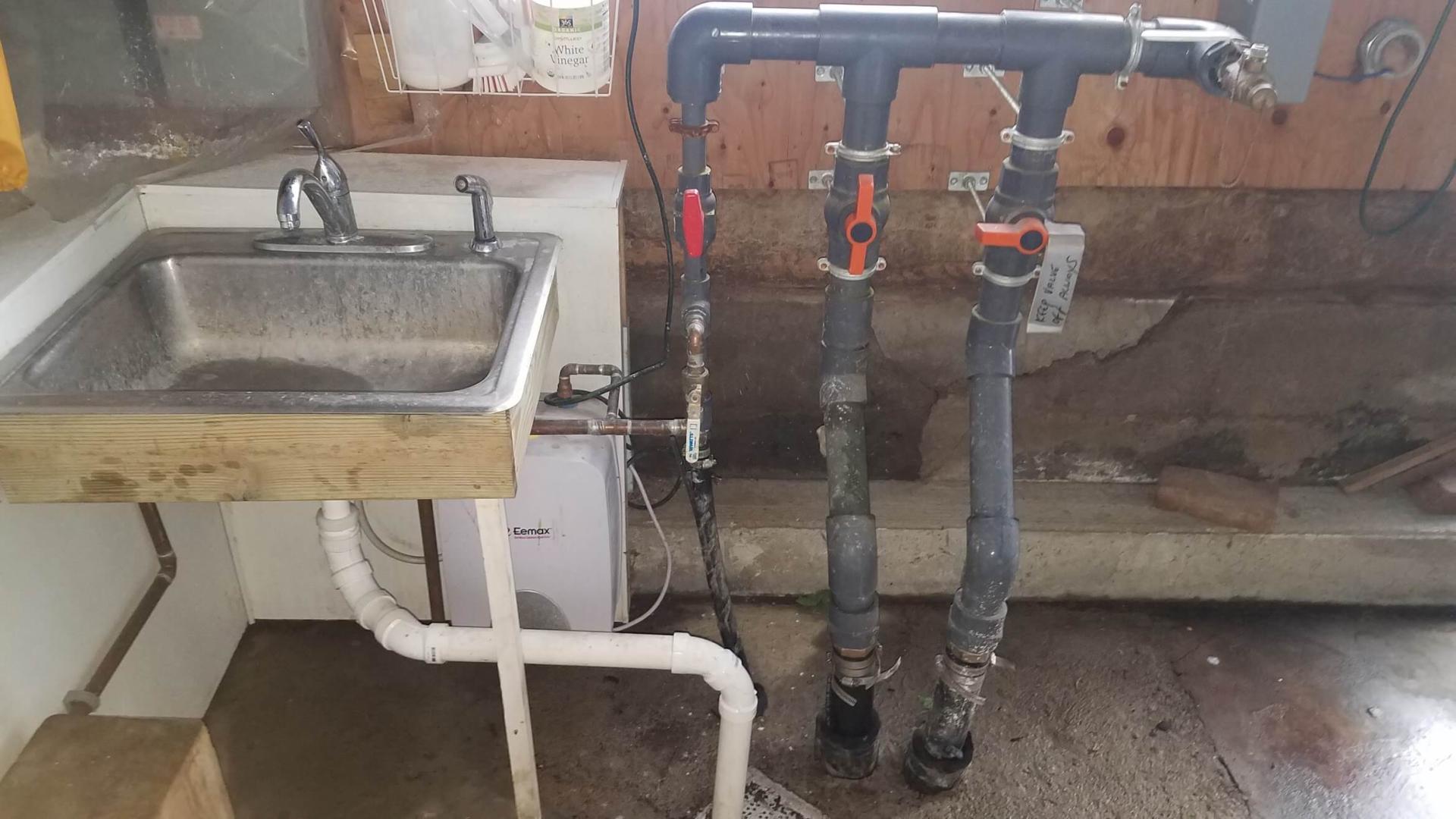indoor sink