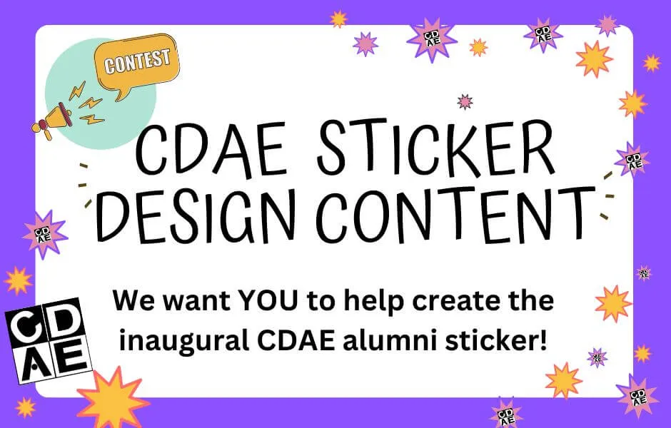 CDAE sticker contest