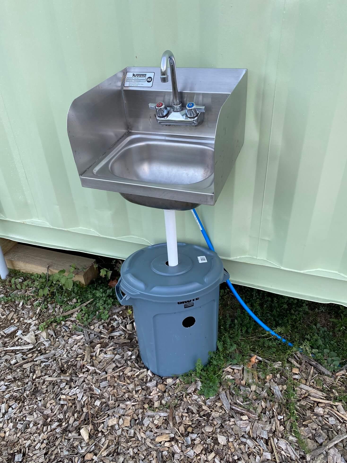 outdoor sink