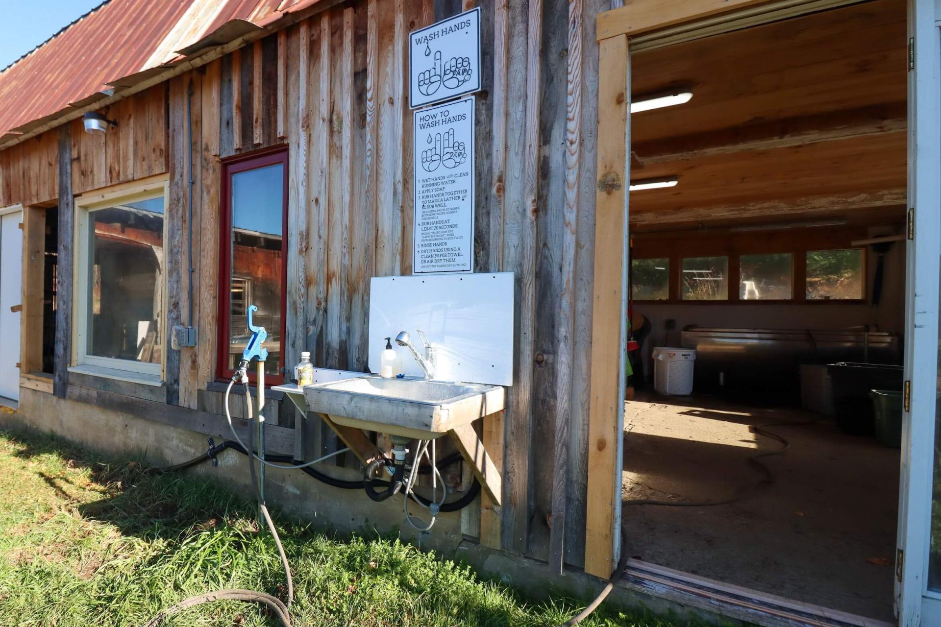 outdoor sink