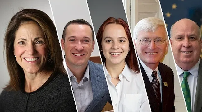 portraits of 5 new board members