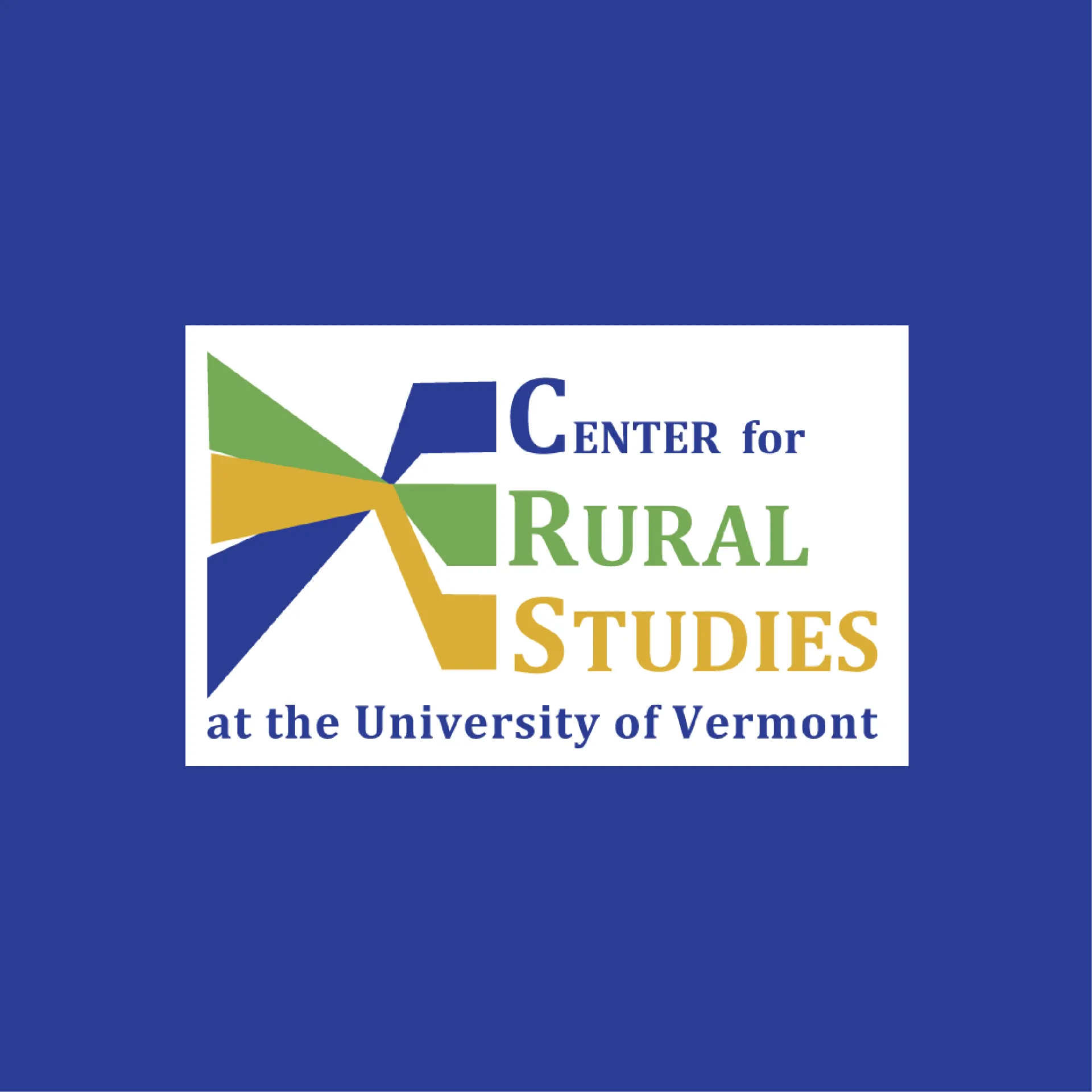 CRS logo with blue background