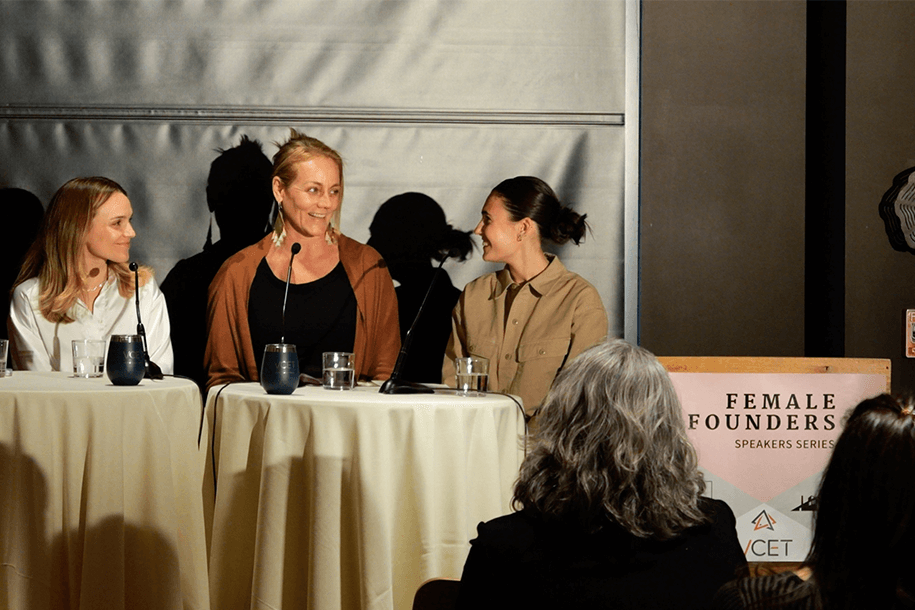 3 women panelists