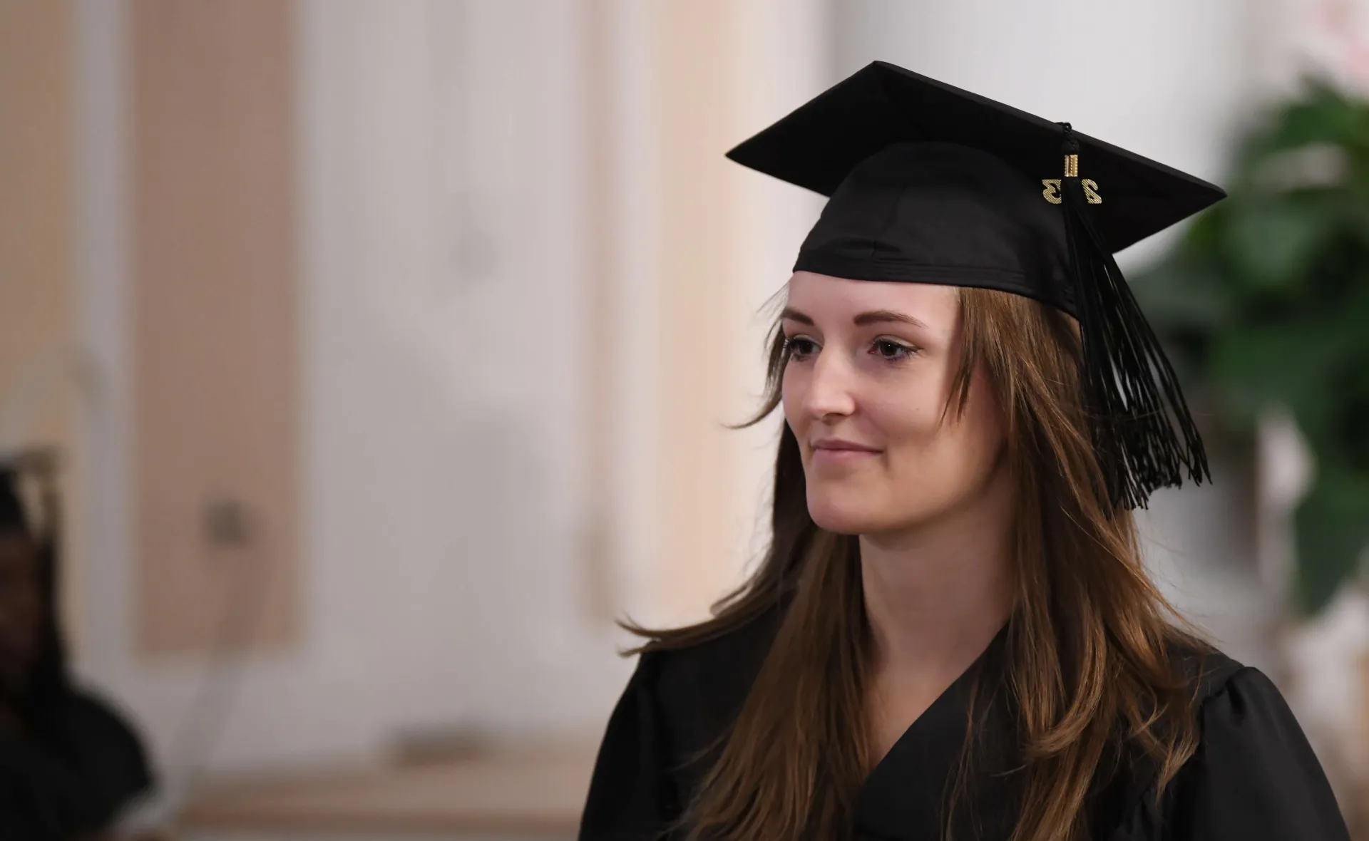 Person graduating 
