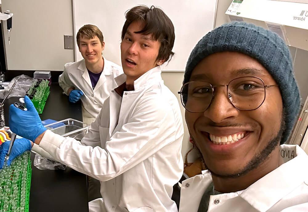 CEMS students working on environmental engineering research