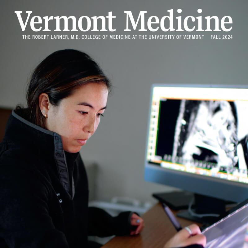 person working with radiology equipment