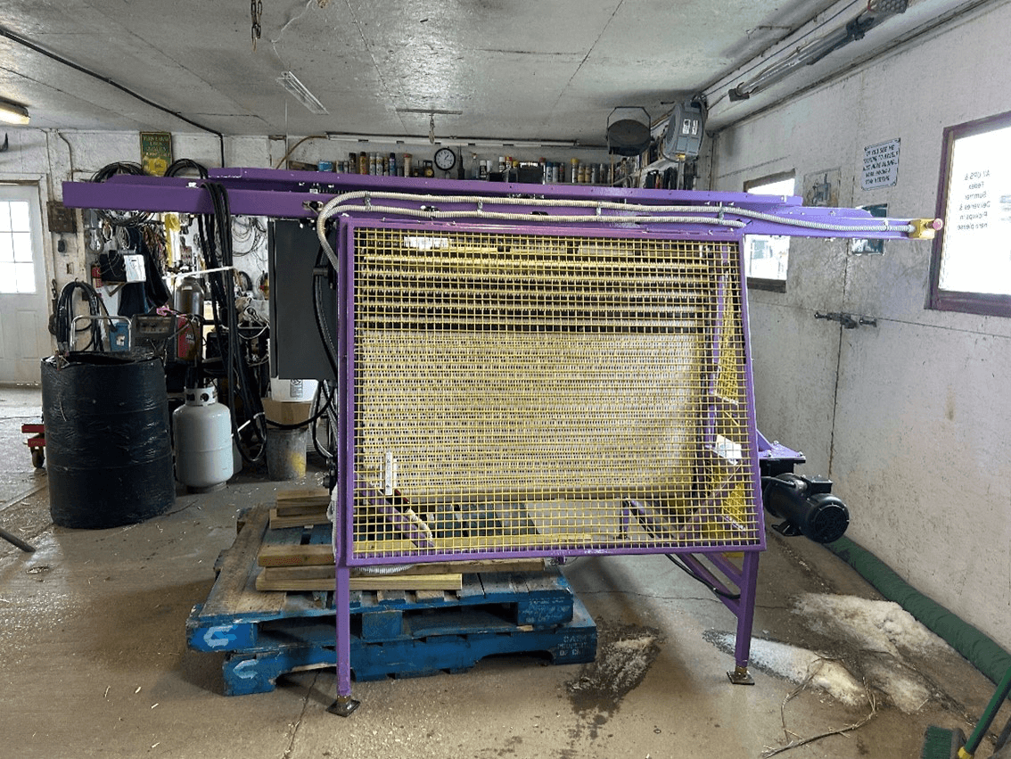 Hemp Fiber Hackler Processing Machine