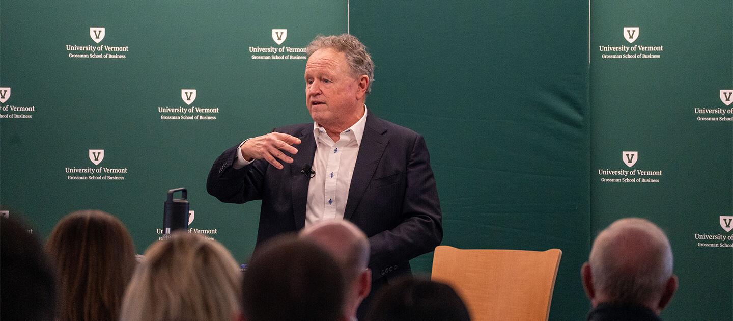 Greg Hunt delivers the Hoffman Family Business Lecture