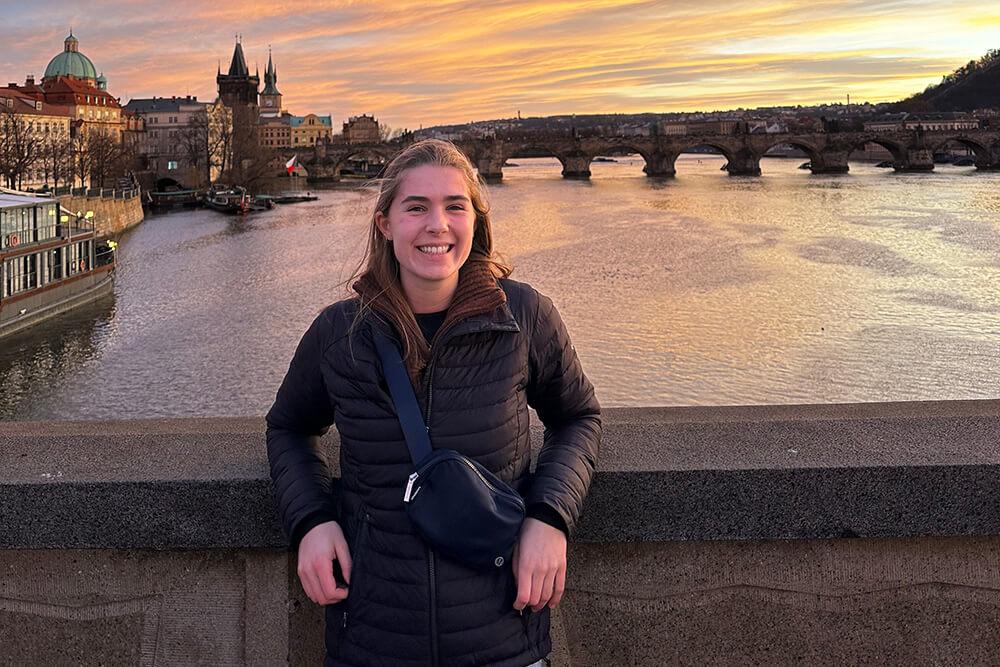 Paige Koterba in Prague