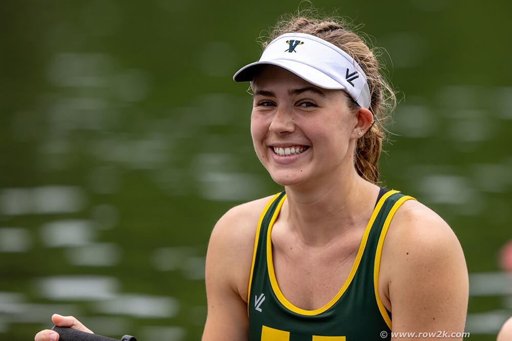 UVM club rowing team member Paige Koterba