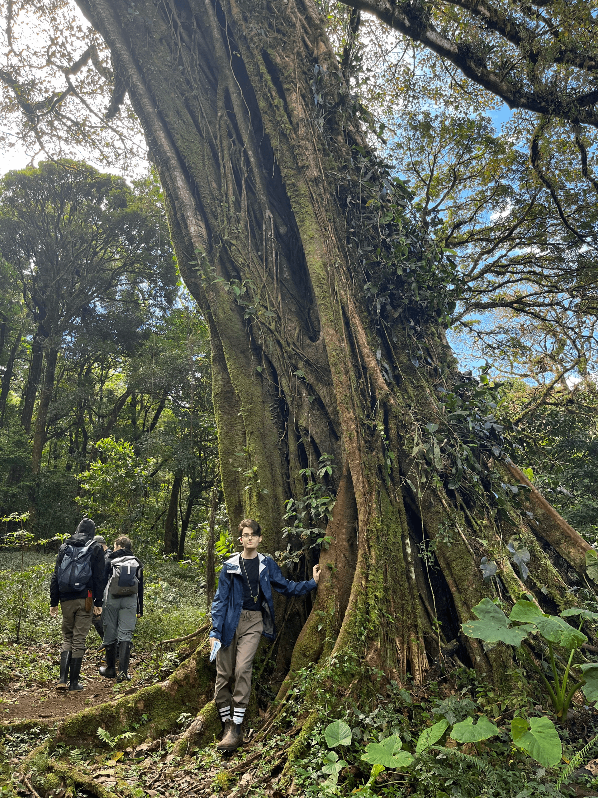 Student in Costa Rica Landscape