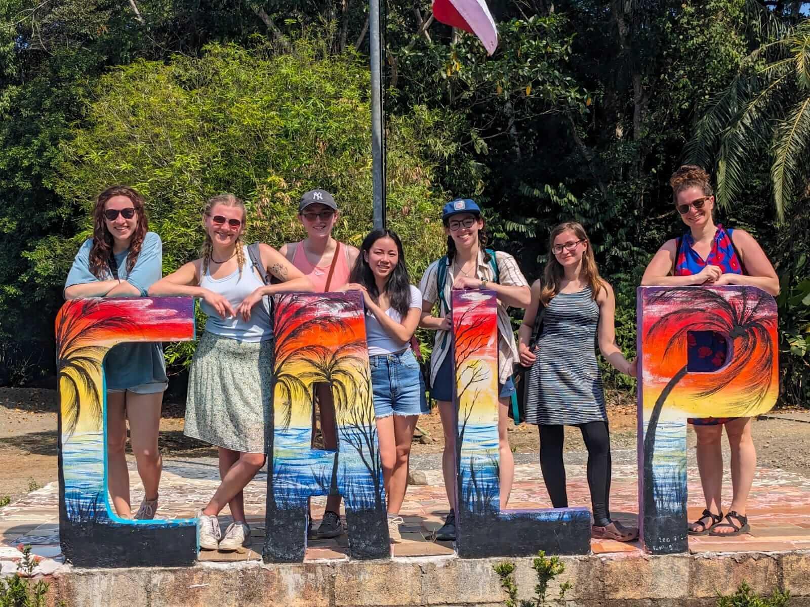 Students in Costa Rica