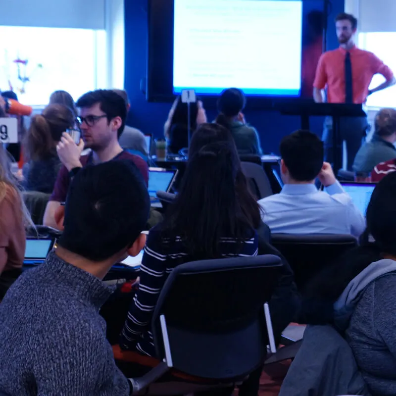 students in a classroom setting