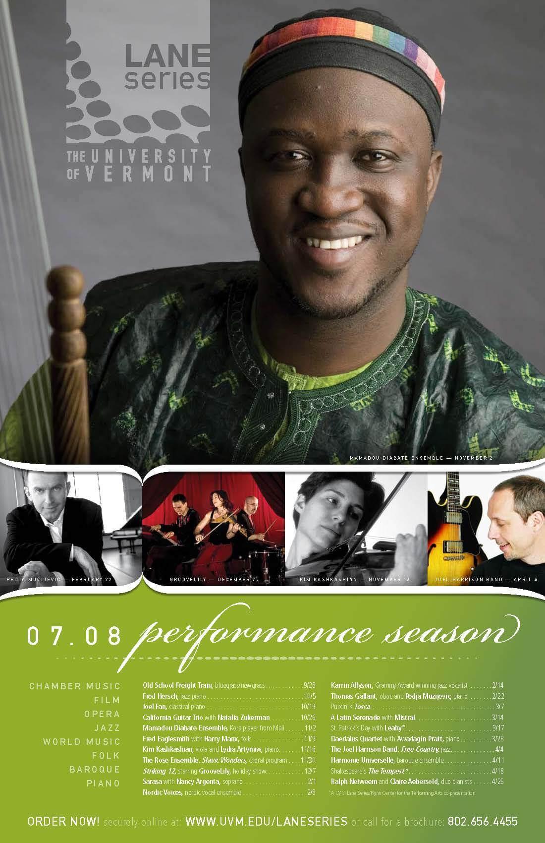 Lane Season 2007-2008 Show Poster
