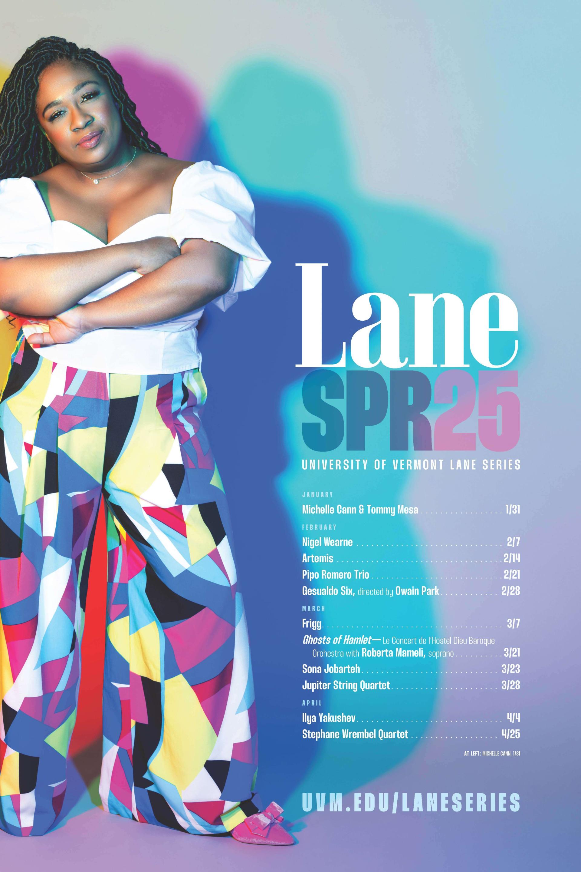 Lane Series Spring '24 Poster