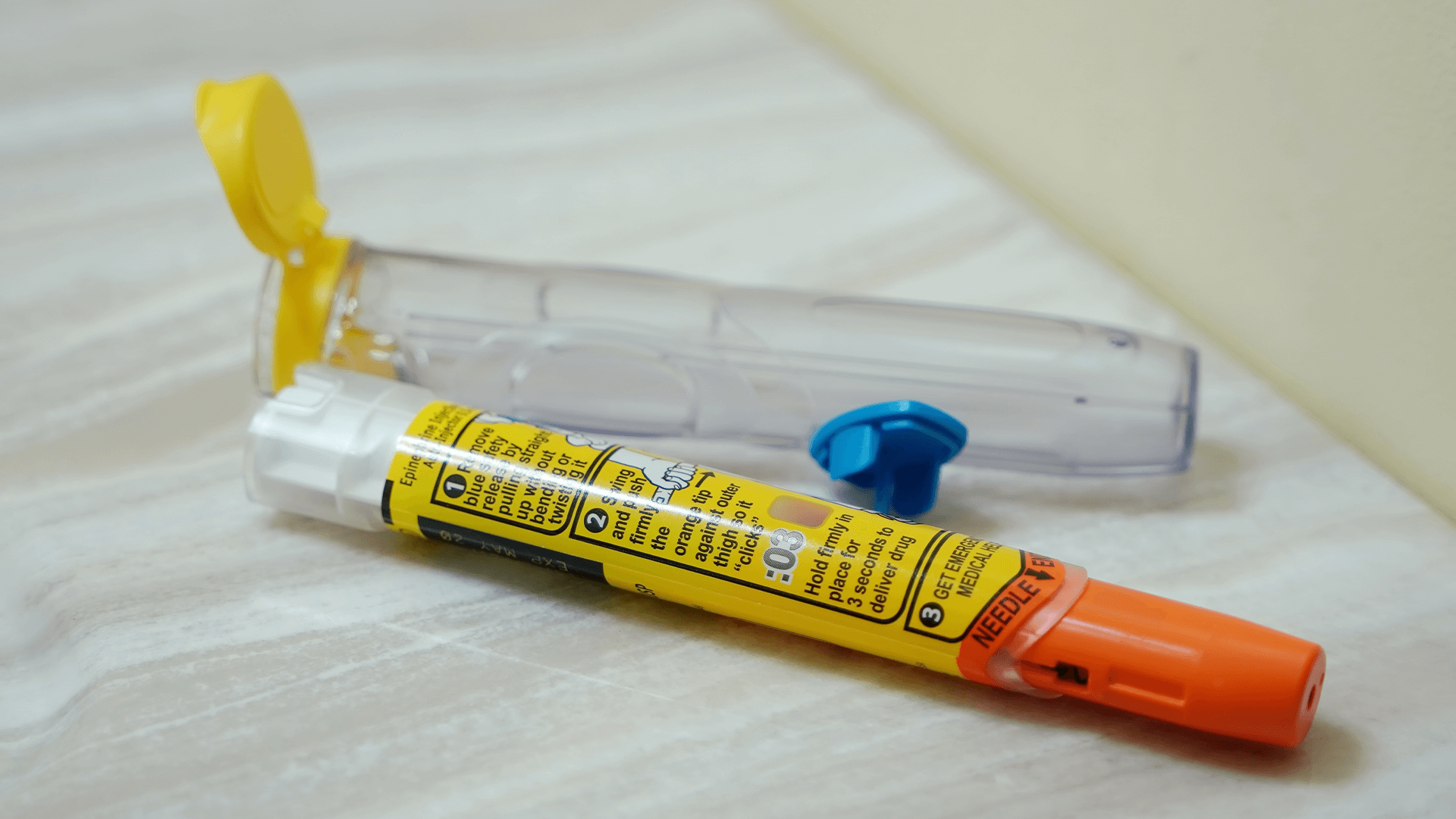 an epinephrine auto-injector