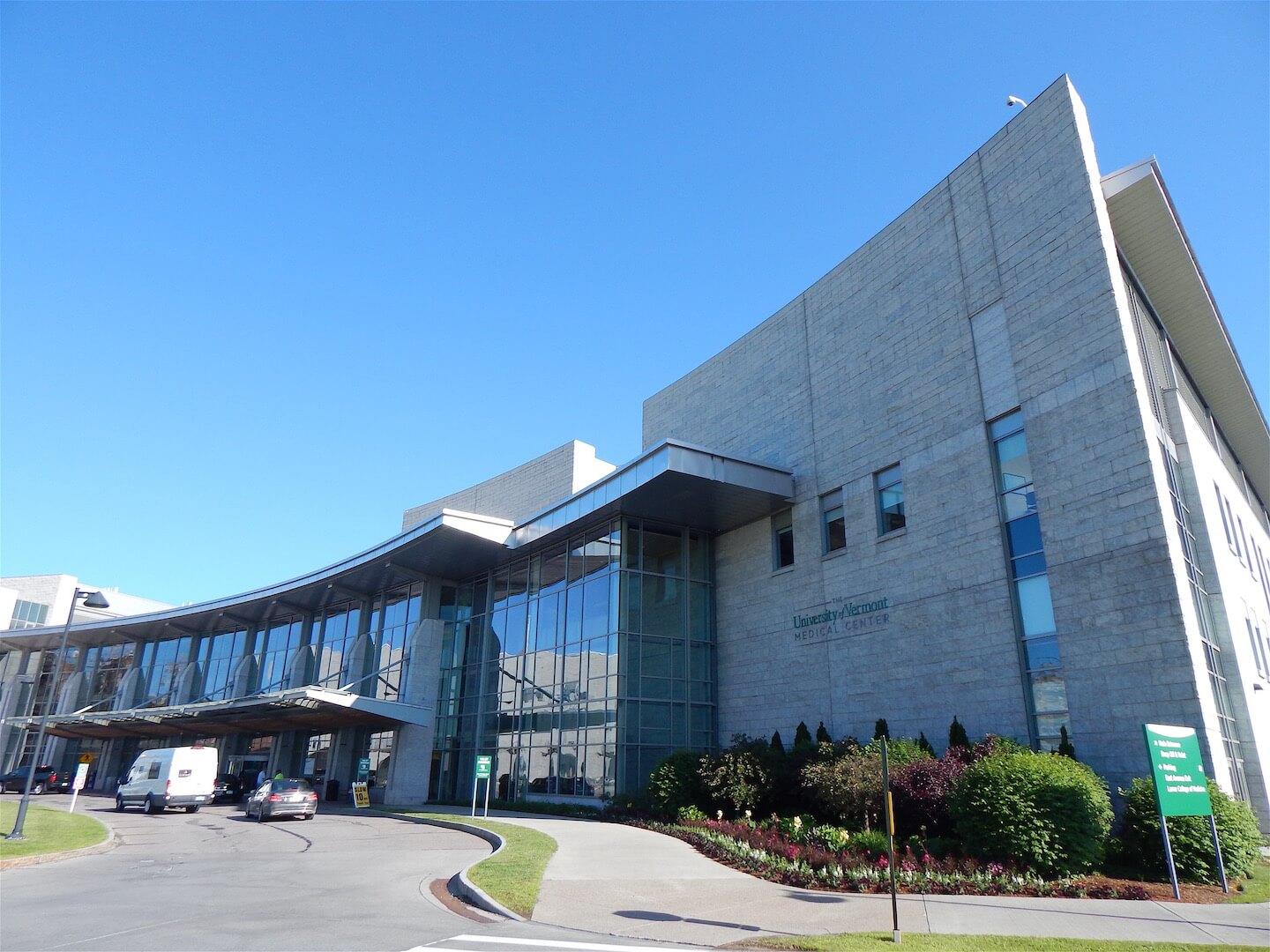 Outside of UVM Medical Center