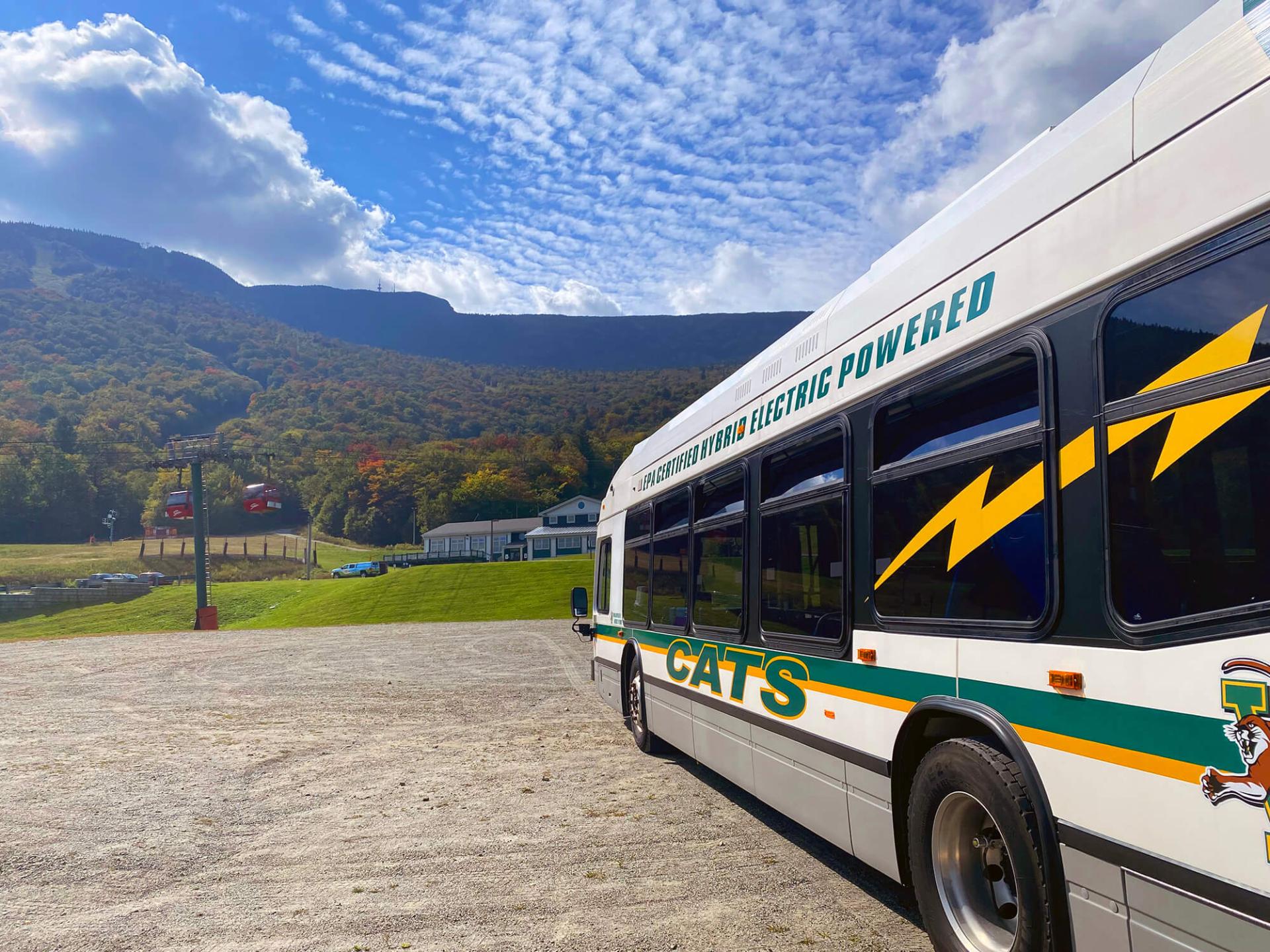 CATS Bus Charter Bus at Stowe