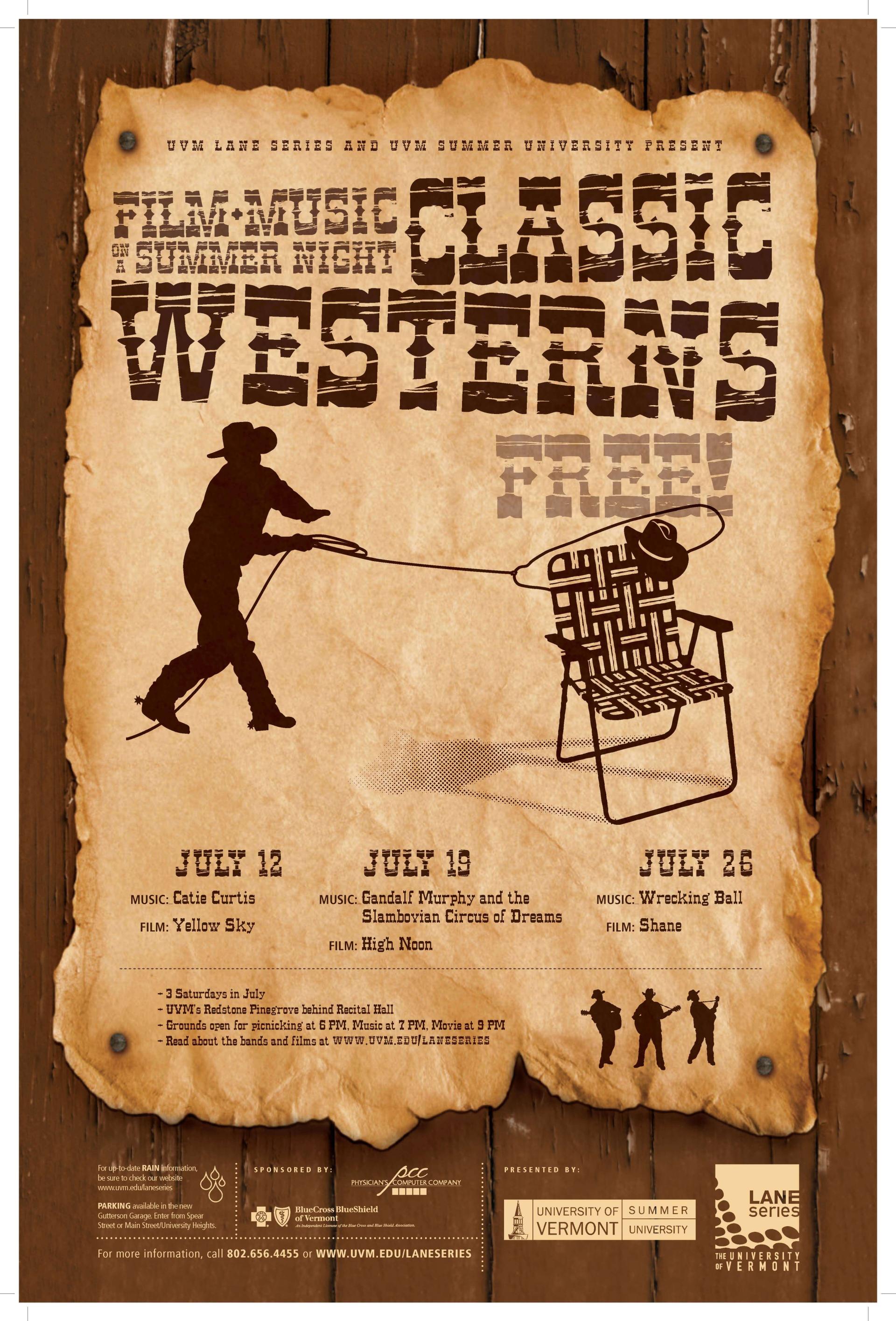 Classic Western poster