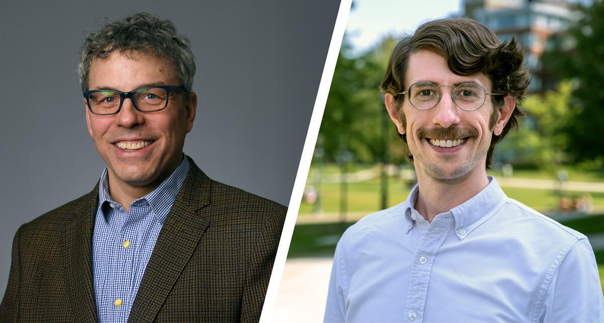 Computer Science professors Chris Skalka and Joe Near