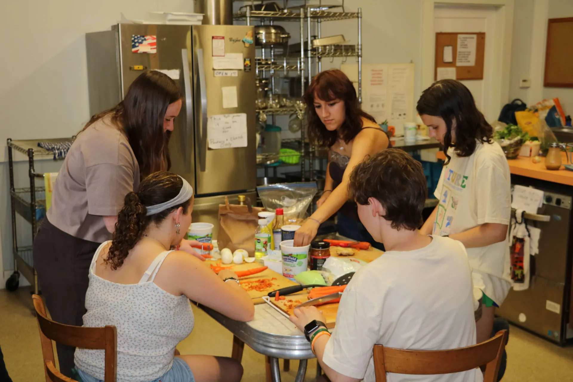 Interns Make Food