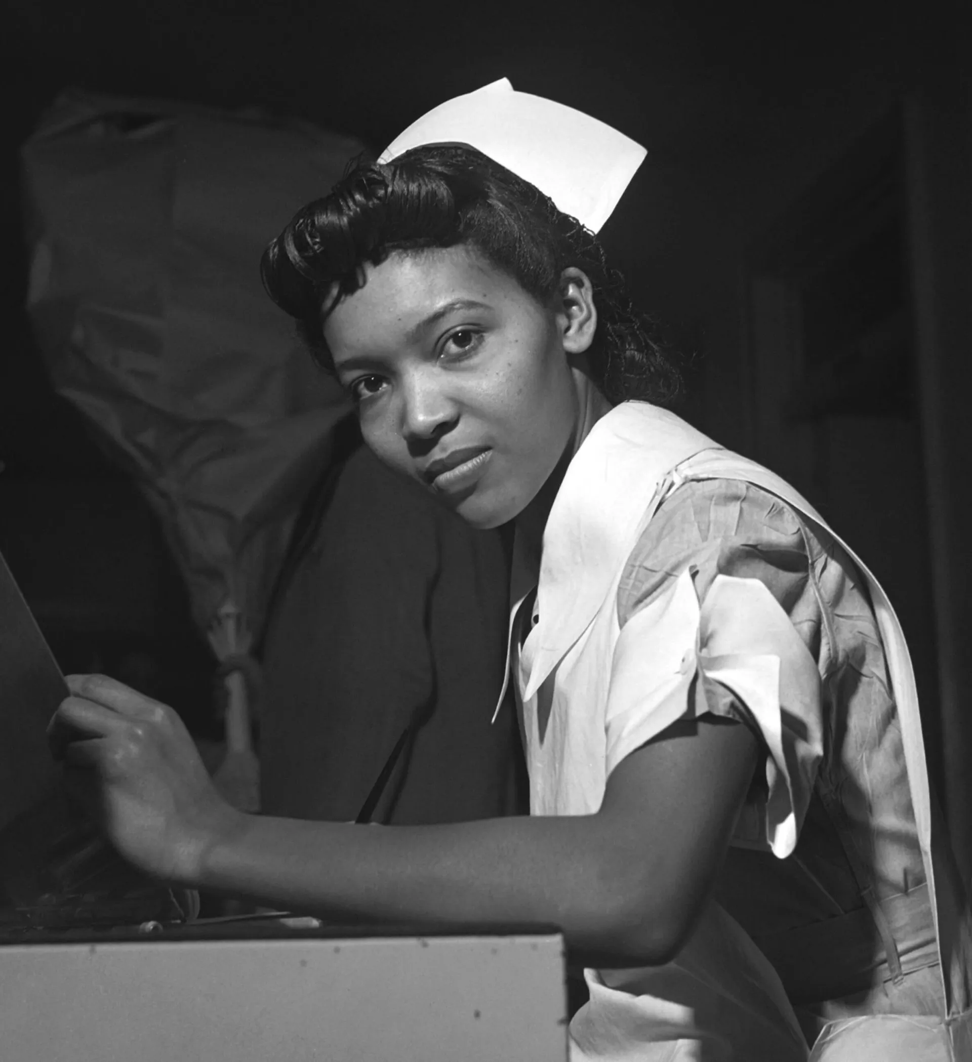 Miss Lydia Monroe of Ringold, Louisiana, a student nurse