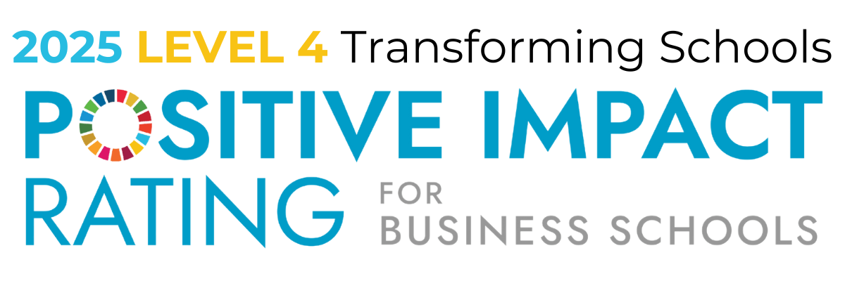 2025 Level 4 Transforming School Positive Impact Ranking for Business Schools