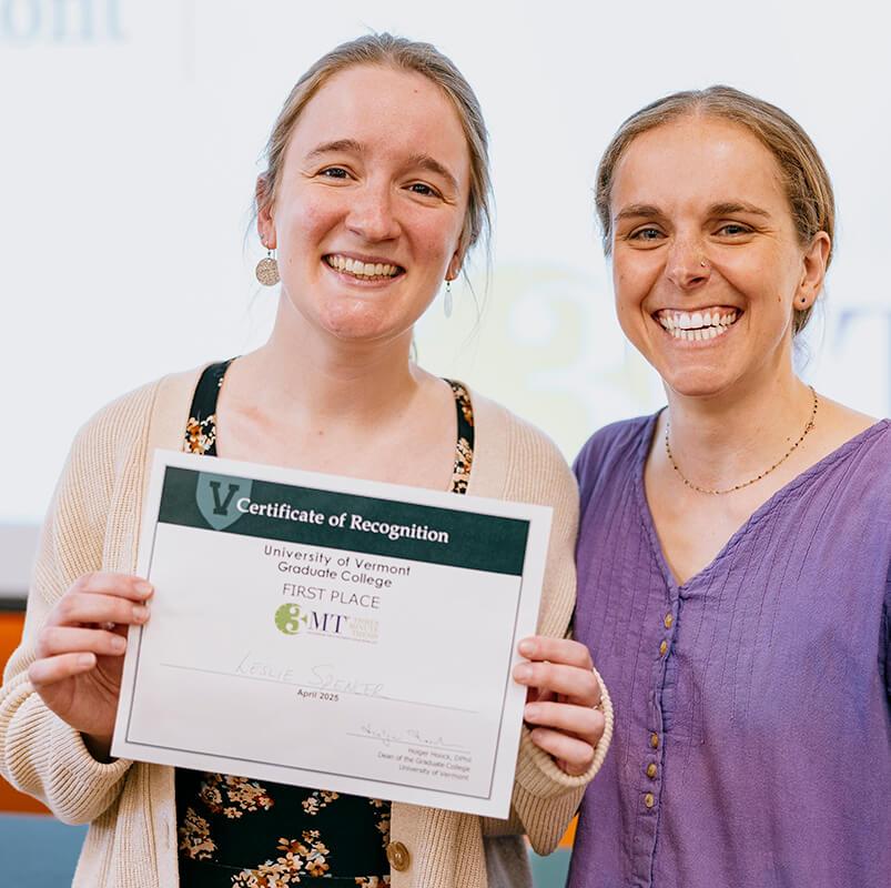 first place award 3 minute thesis