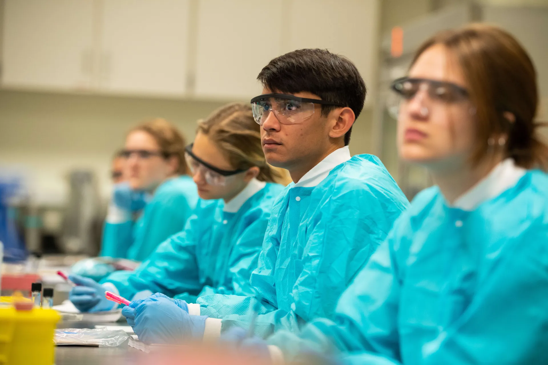 Students in Lab Class
