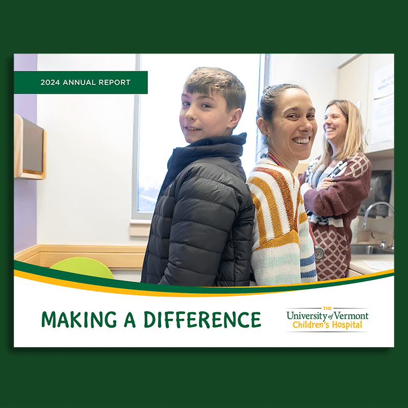 UVM Children's Hospital 2024 Annual Report