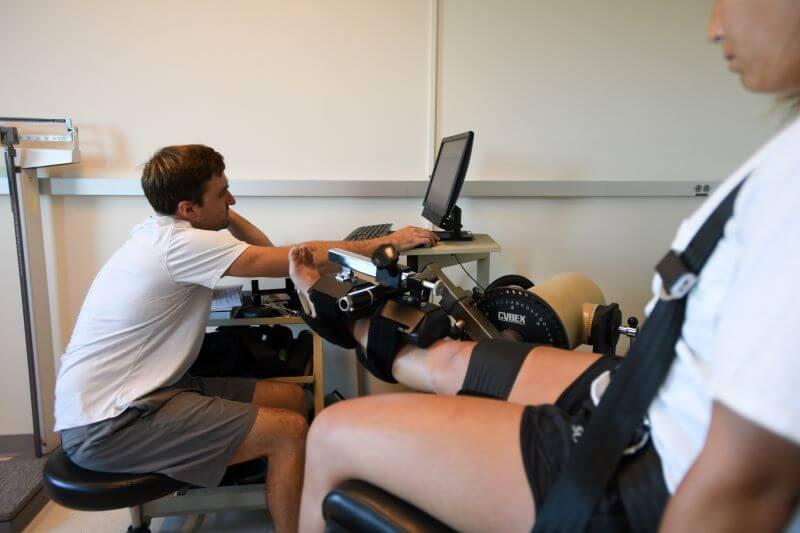 knee test cybex