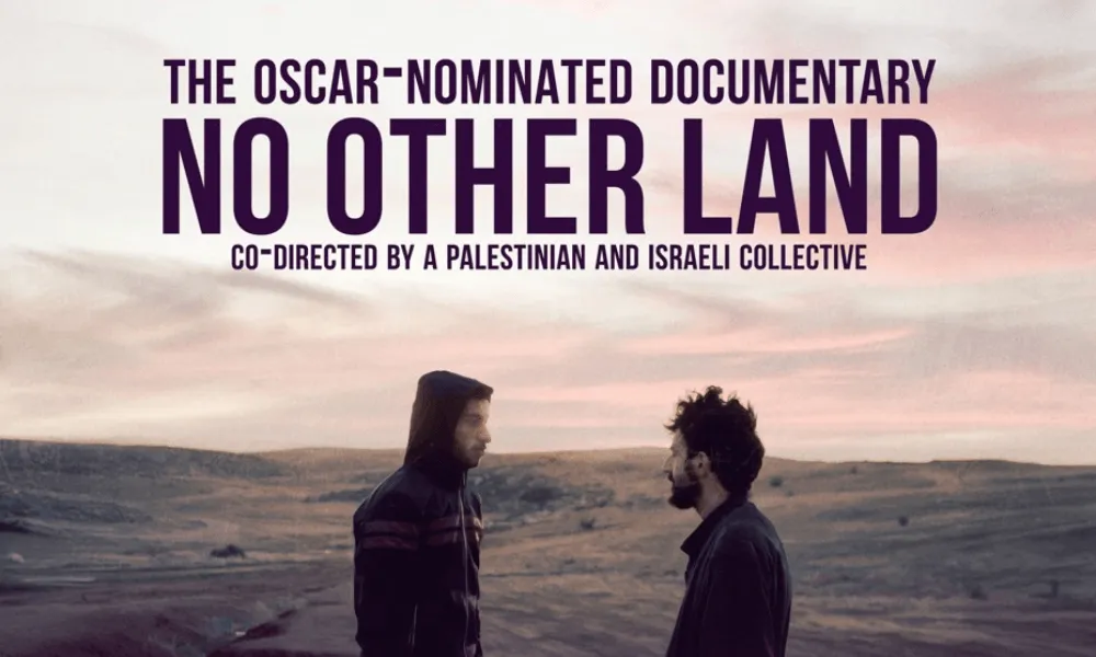 Poster for the Oscar-nominated documentary No Other Land