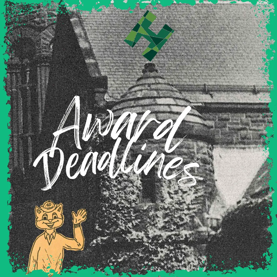 Graphic with text "Award Deadlines"