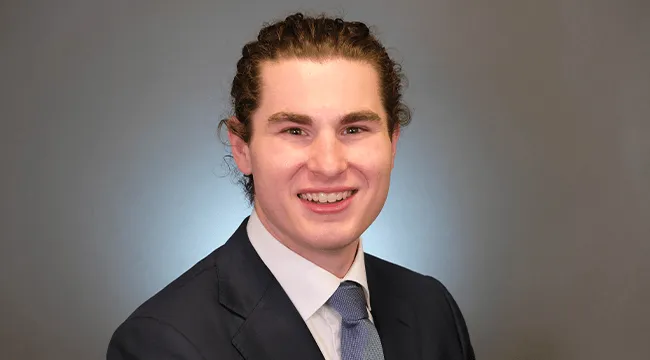 headshot of Sam Short, M.D.'23