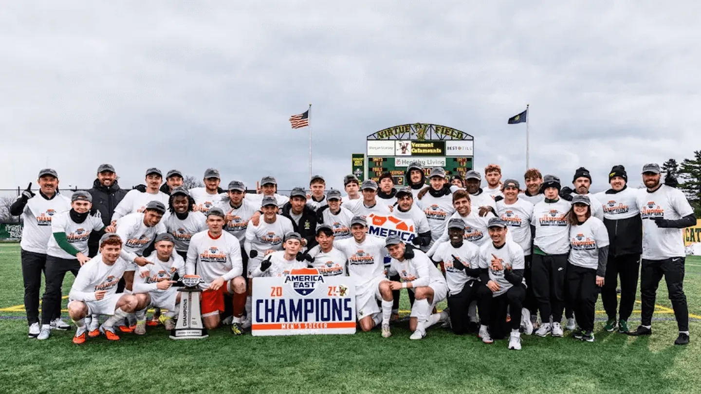 soccer team on the field