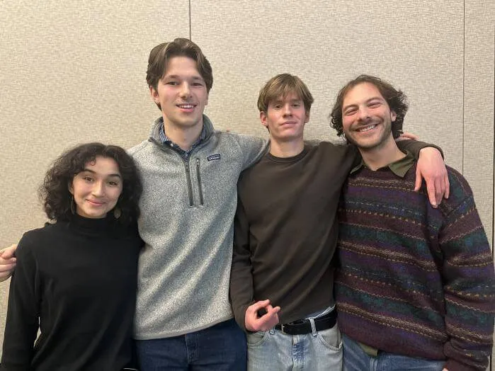 Student winners pictured together