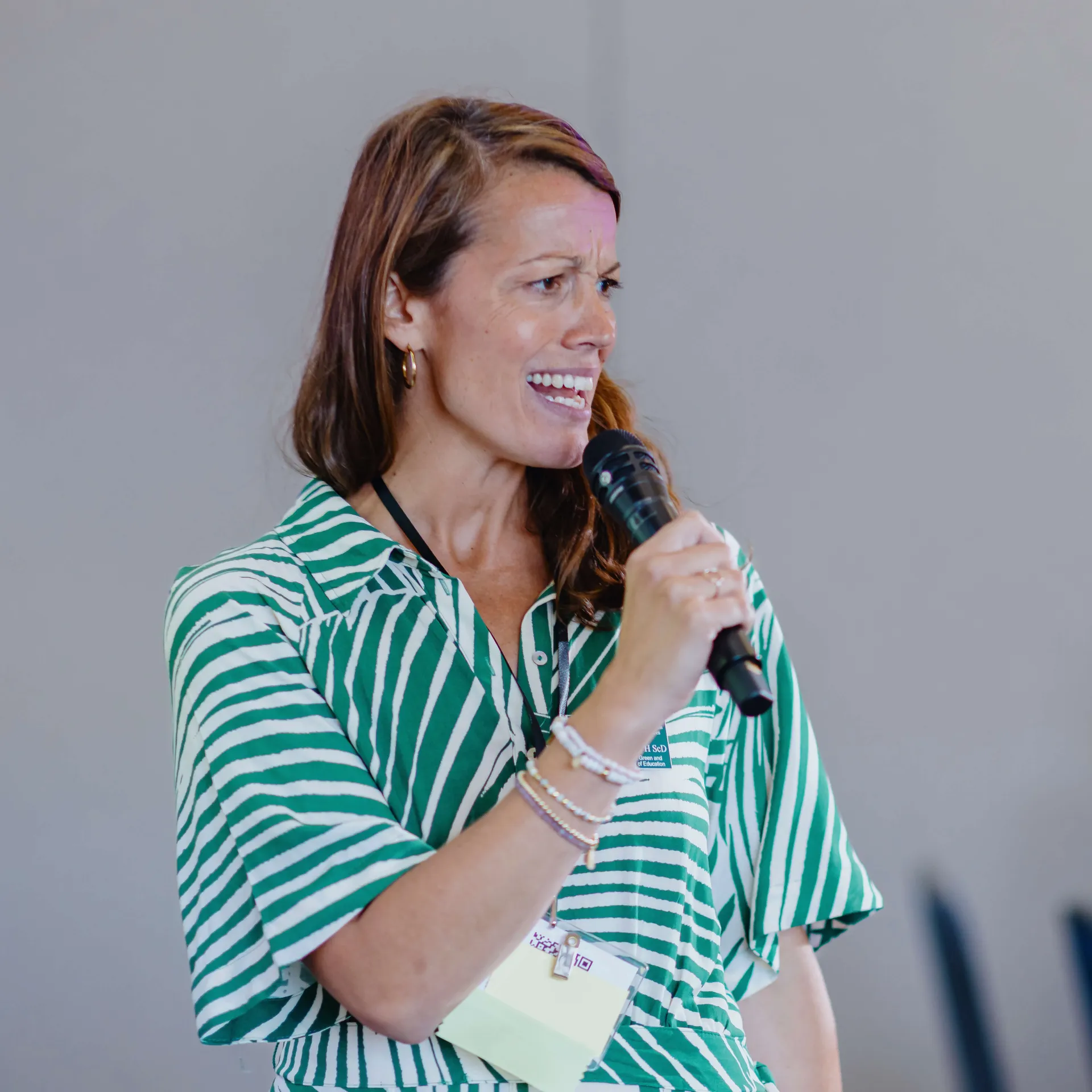 Bernice Garnett speaking at RISE 2025 