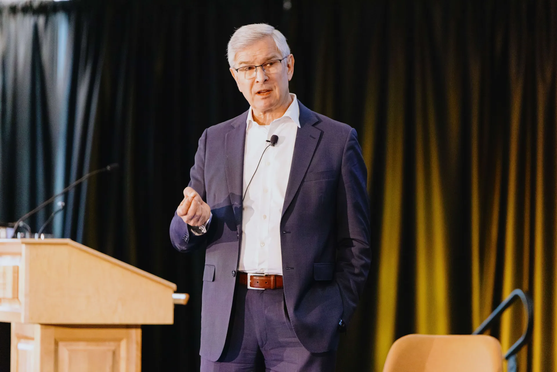 Mark Becker speaking at RISE 2025