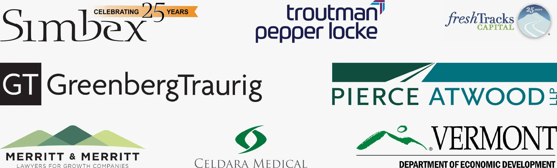 A collage of sponsor logos