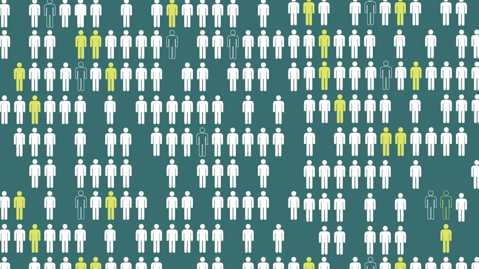 graphic of human outline figures